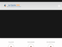 Tablet Screenshot of le-cercle-sirh.com